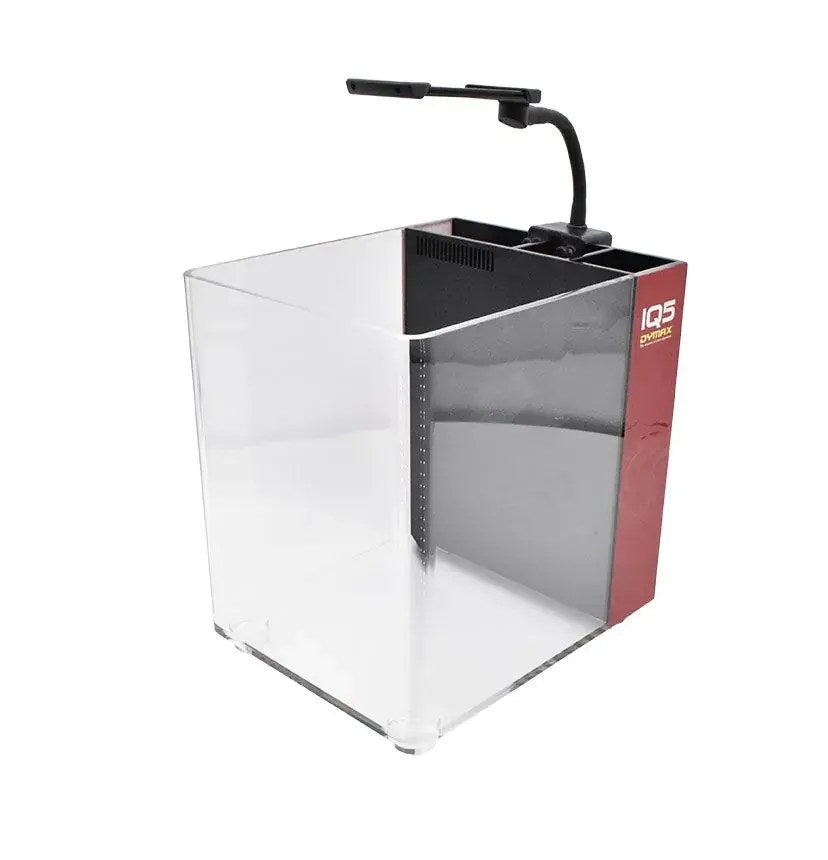 Dymax IQ5 Mini Acrylic Aquarium, Ruby Red