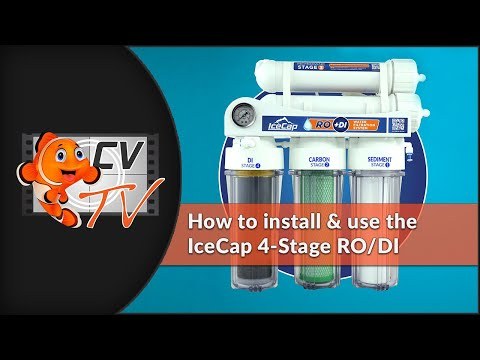 IceCap 100 GPD Reverse Osmosis RO/DI Water Filtration System