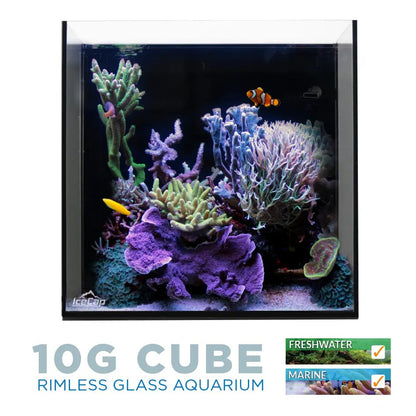 IceCap All-In-One Cube Aquarium, 10-Gallon