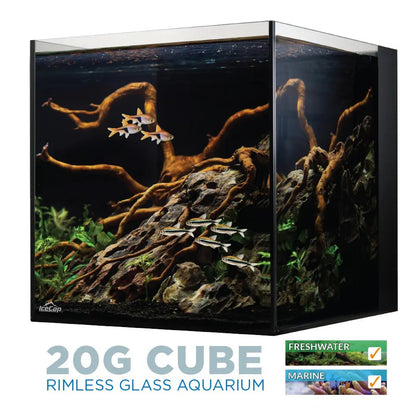 IceCap All-In-One Cube Aquarium, 20-Gallon