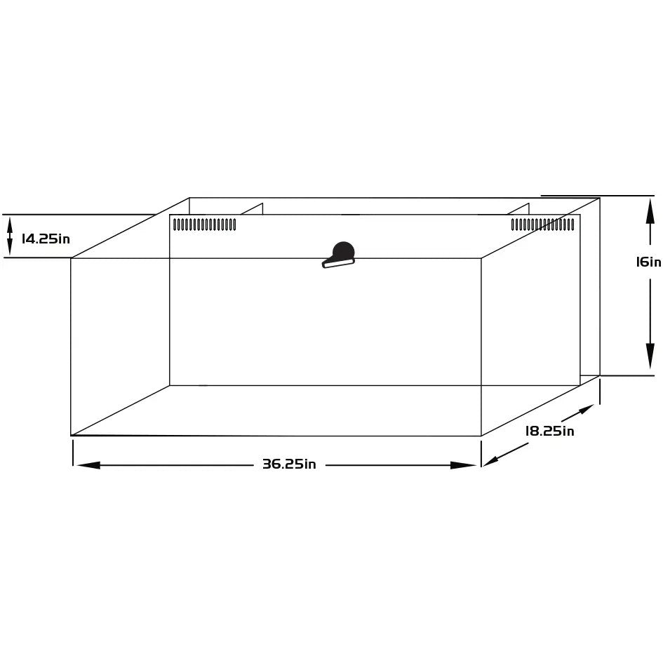 IceCap All-In-One Aquarium, 45-Gallon