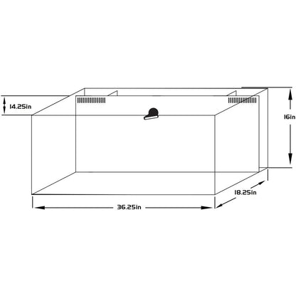 IceCap All-In-One Aquarium, 45-Gallon