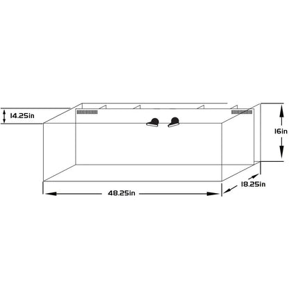 IceCap All-In-One Aquarium, 60-Gallon