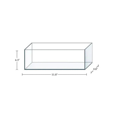 IceCap Glass Bookshelf Aquarium, 1.5-Gallon