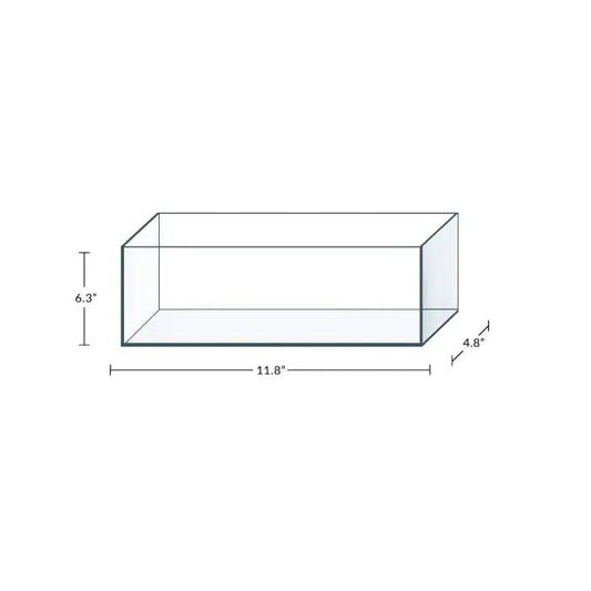 IceCap Glass Bookshelf Aquarium, 1.5-Gallon