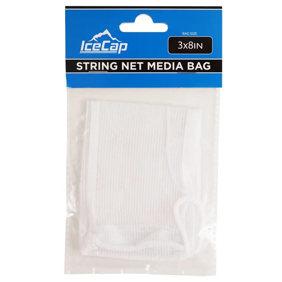 IceCap String Net Media Bag, 3inx8in