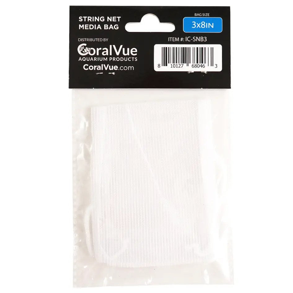 IceCap String Net Media Bag, 3inx8in