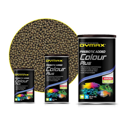 Dymax Colour Plus Pellet Fish Food, 60 g