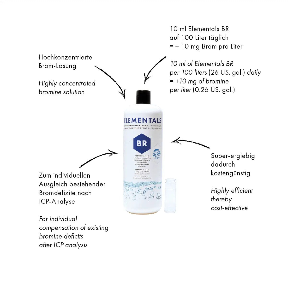 Fauna Marin Elementals BR, Bromine, 1000 ml