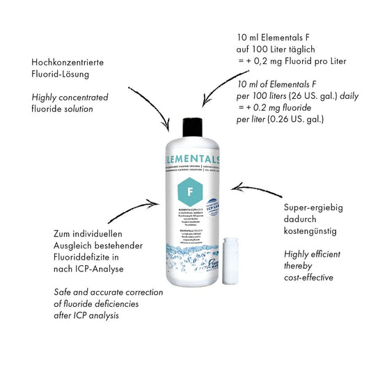 Fauna Marin Elementals F, Fluoride, 1000ml