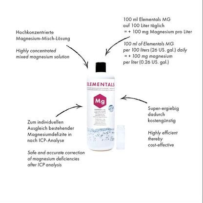 Fauna Marin Elementals Mg, Magnesium, 1000 ml