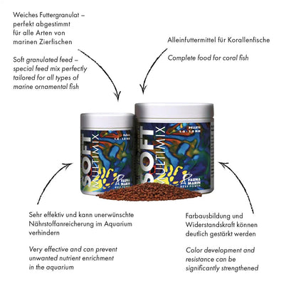 Fauna Marin Multi Mix, M/L Pellet Fish Food, 100 ml