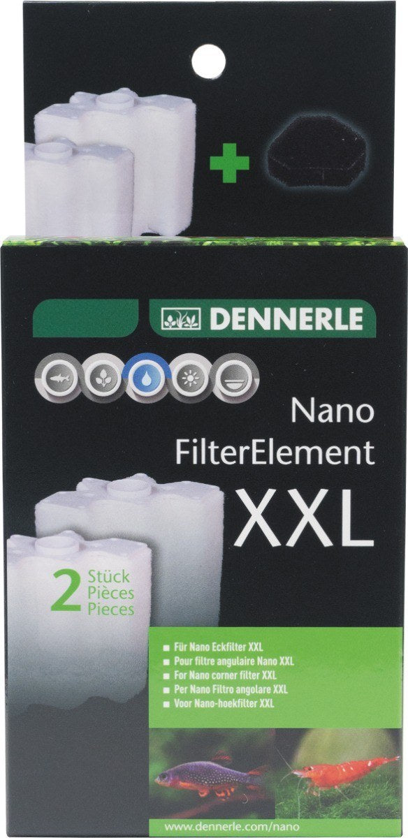 Dennerle Nano FilterElement XXL, pack of 2