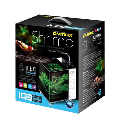 Dymax IQ3 1.5-Gallon Mini Acrylic Aquarium, Classic Black