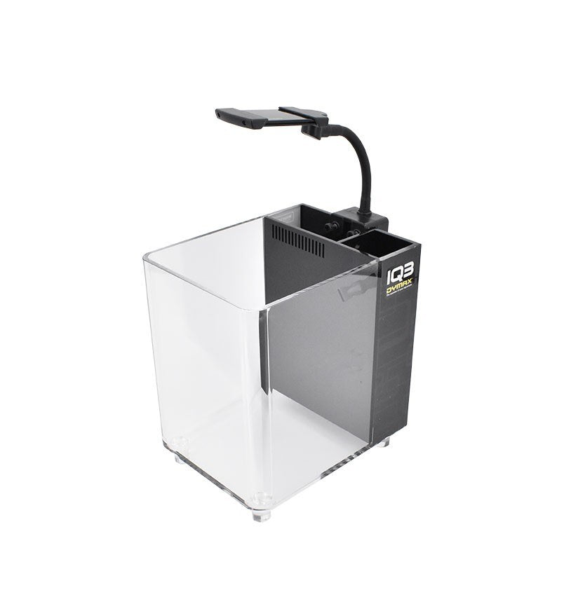 Dymax IQ3 1.5-Gallon Mini Acrylic Aquarium, Classic Black