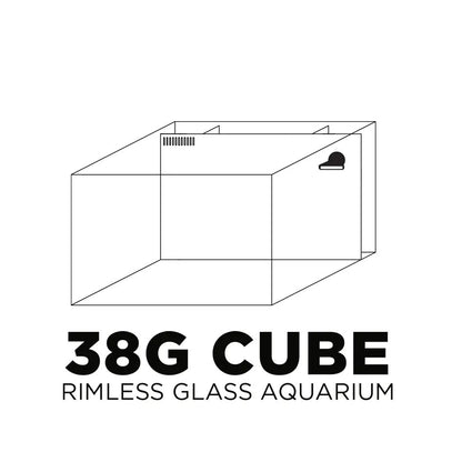 IceCap All-In-One Cube Aquarium, 38-Gallon