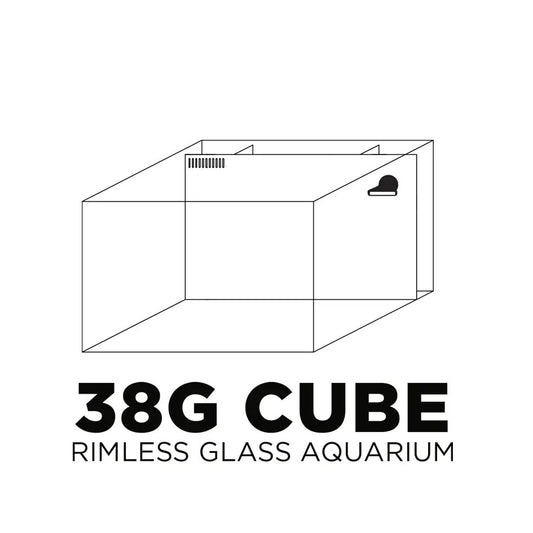 IceCap All-In-One Cube Aquarium, 38-Gallon