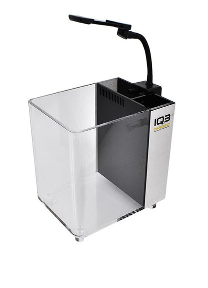 Dymax IQ3 1.5-Gallon Mini Acrylic Aquarium, Snow White