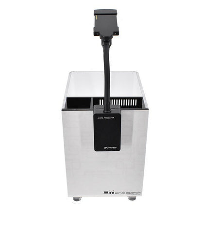 Dymax IQ3 1.5-Gallon Mini Acrylic Aquarium, Snow White