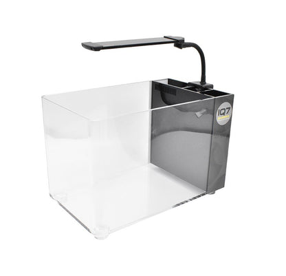 Dymax IQ7 5.2-Gallon Mini Acrylic Aquarium, Mono Black