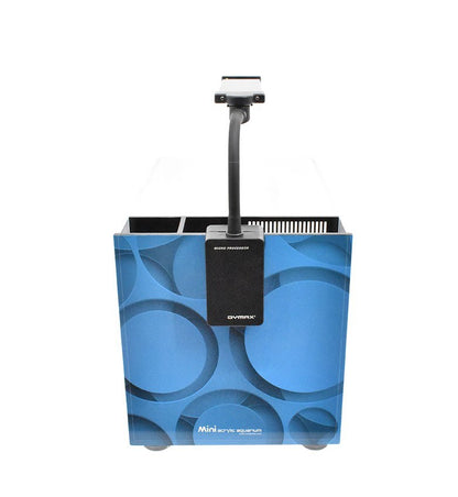 Dymax IQ7 5.2-Gallon Mini Acrylic Aquarium, Ocean Blue