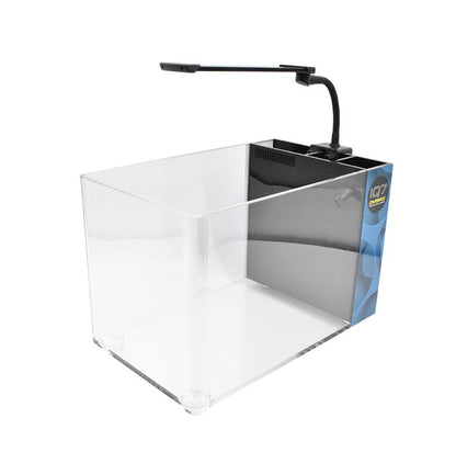 Dymax IQ7 5.2-Gallon Mini Acrylic Aquarium, Ocean Blue