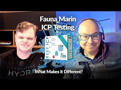 Fauna Marin Reef ICP Single Test (37 Water Parameters)