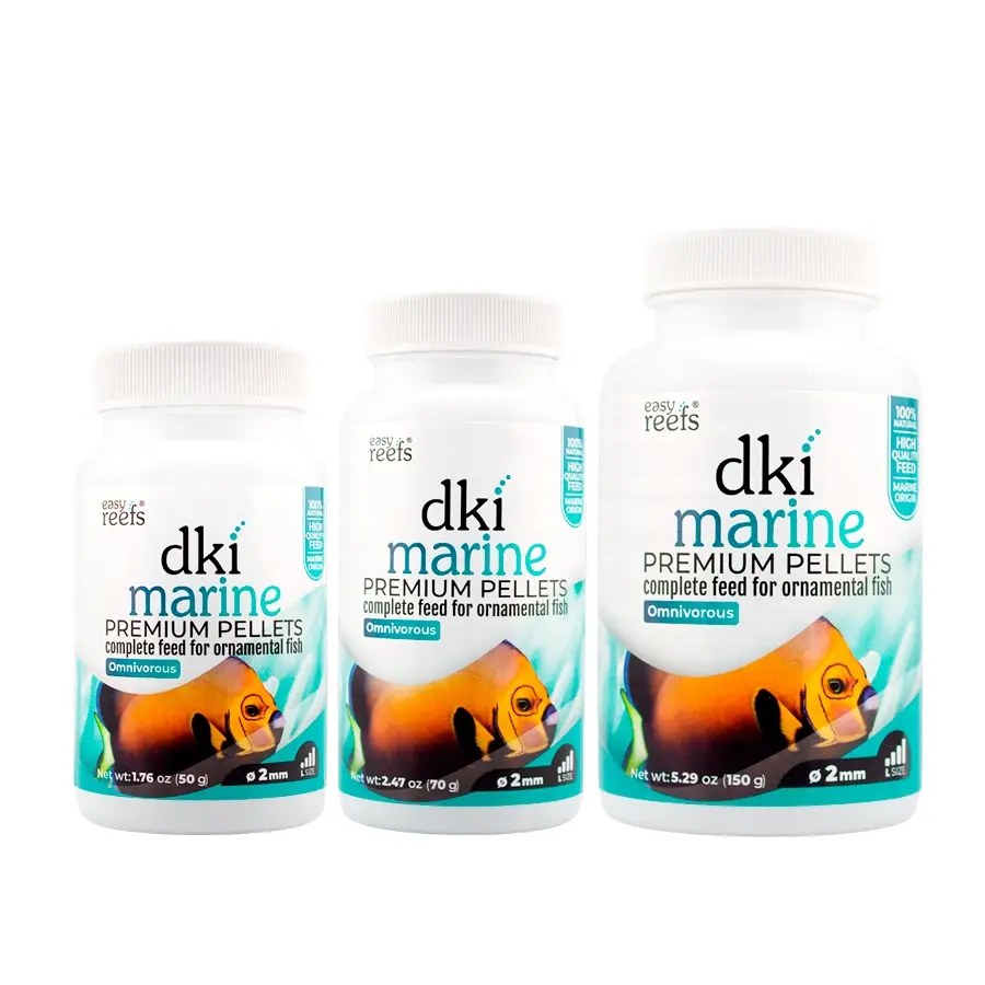 Easy reefs DKI Marine 2mm Fish Food, 70g