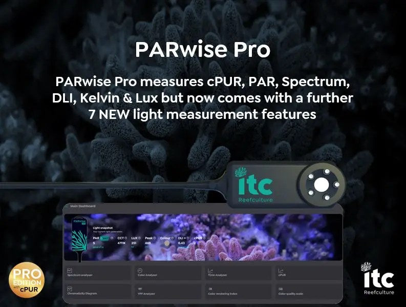 ITC Reefculture PARwise PRO Light Meter