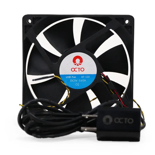 Octo 4 inch USB Smart Fan