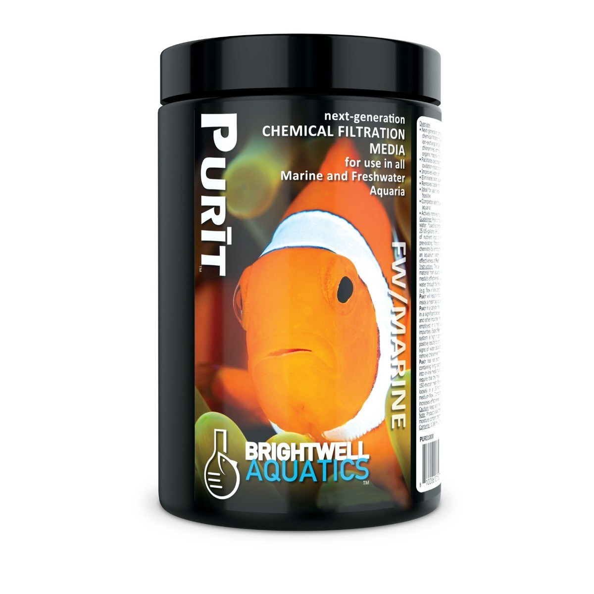 Brightwell Purit, Complete Chemical Filtration Media, 500 ml