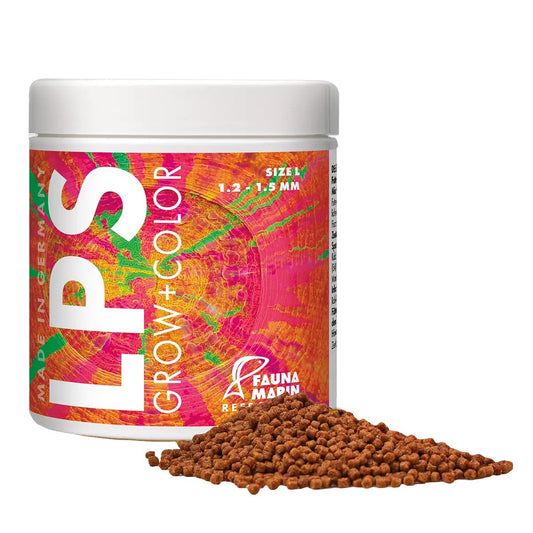 Fauna Marin LPS Grow and Color, Large Pellet Coral Food, 145 g