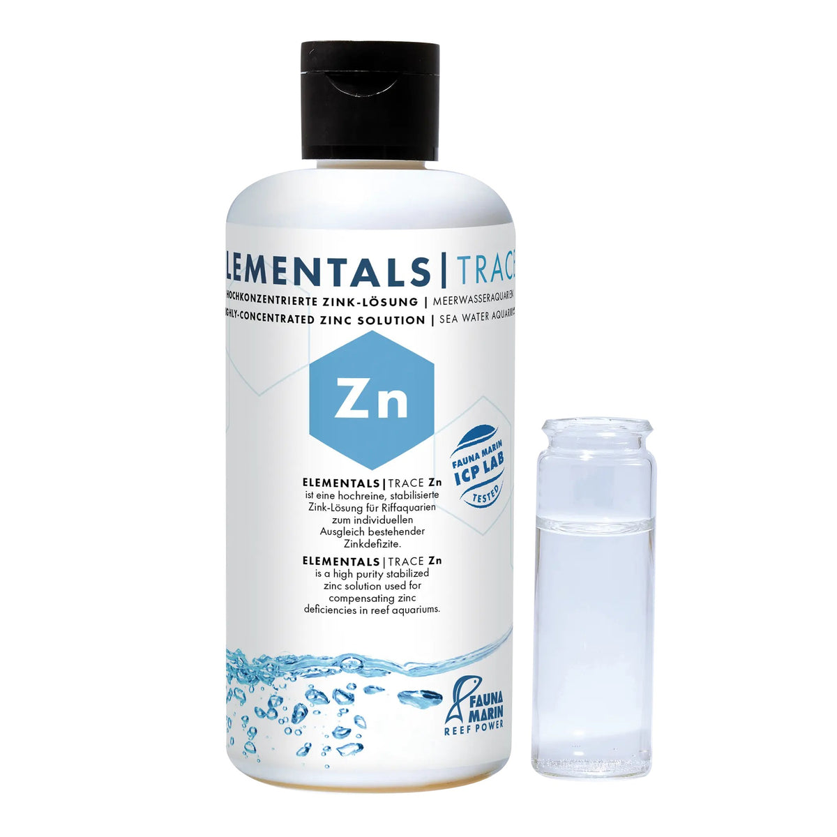 Fauna Marin Elementals Trace Zn, Zinc, 250 ml