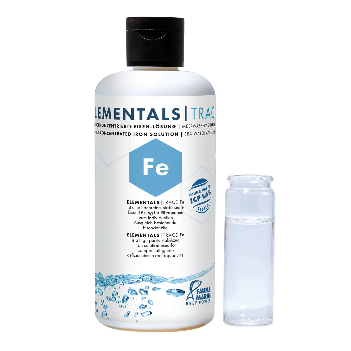 Fauna Marin Elementals Trace Fe, Iron, 250 ml