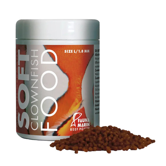 Fauna Marin Soft Clownfish Food, Large Pellet Fish Food, 100 ml