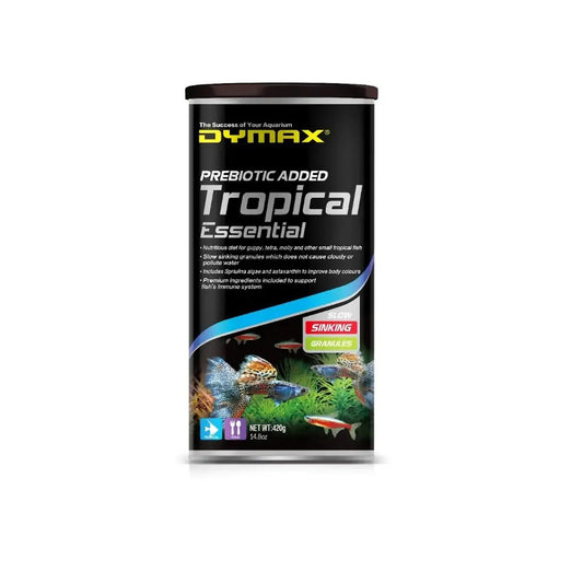 Dymax Tropical Essential Granule Fish Food, 420g