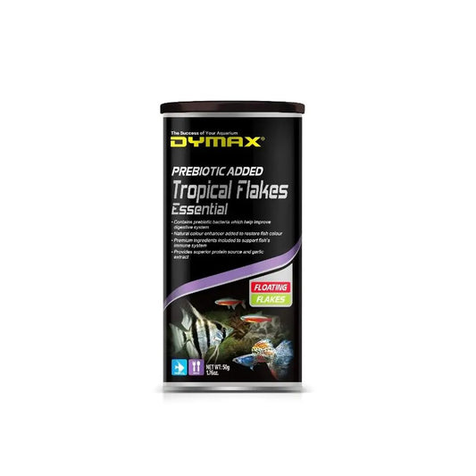 Dymax Tropical Flakes Essential Fish Food, 50g