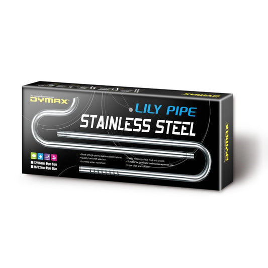 Dymax Stainless Steel Lily Pipe Set, 12/16mm