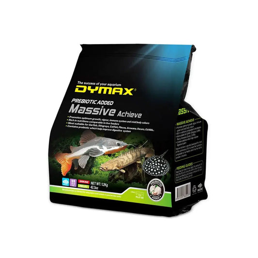 Dymax Massive Achieve Pellet Fish Food, 1.2kg Bulk Bag
