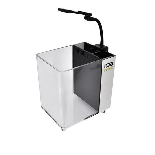 Dymax IQ3 1.5-Gallon Mini Acrylic Aquarium, Snow White