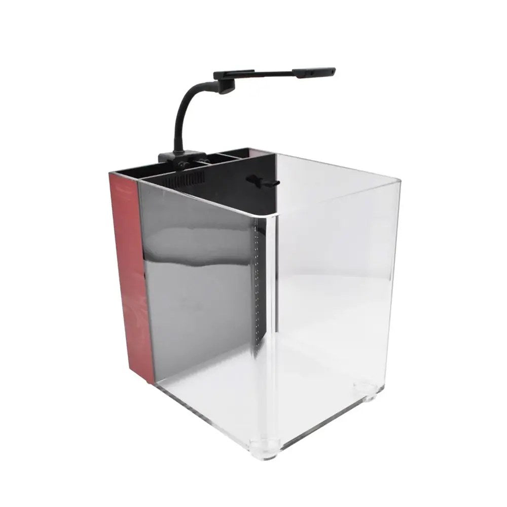Dymax IQ5 Mini Acrylic Aquarium, Ruby Red