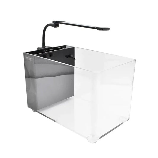 Dymax IQ7 5.2-Gallon Mini Acrylic Aquarium, Mono Black