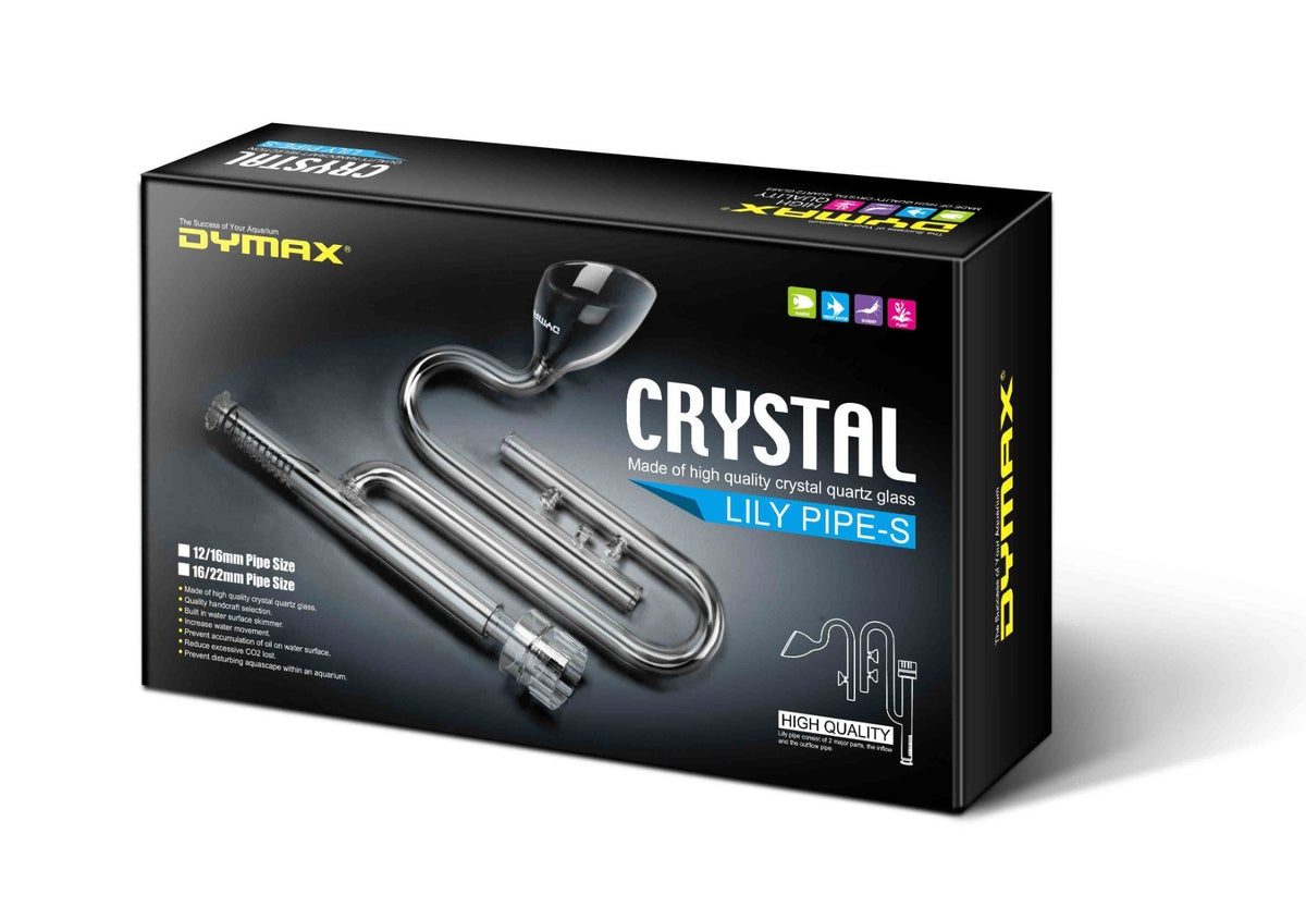 Dymax Crystal Lilly Pipe with Surface Skimmer Set, 12/16 mm