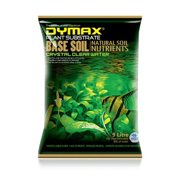Dymax Base Soil Planted Tank Substrate, 9 L