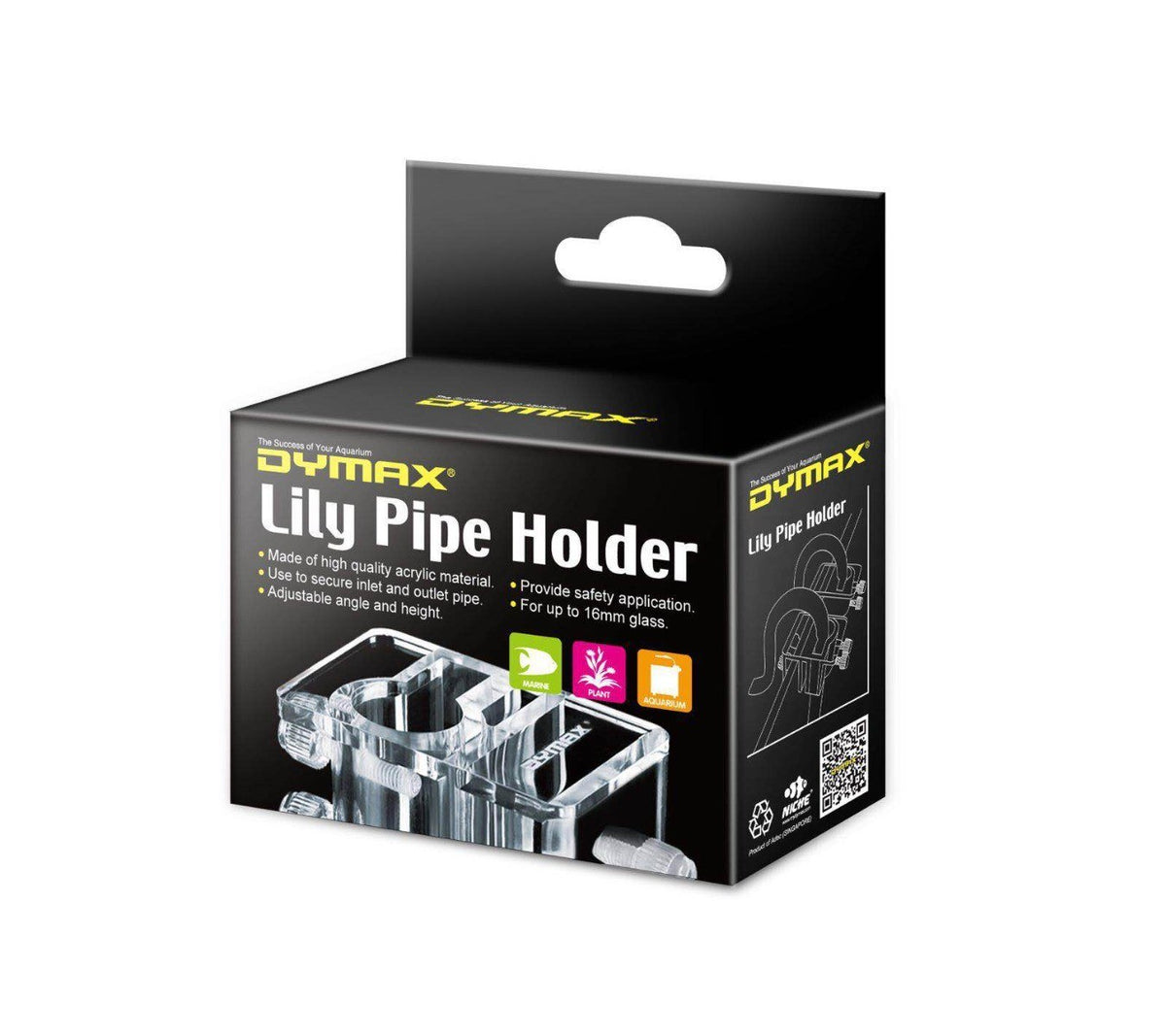 Dymax Lily Pipe Holder, 2-Pack