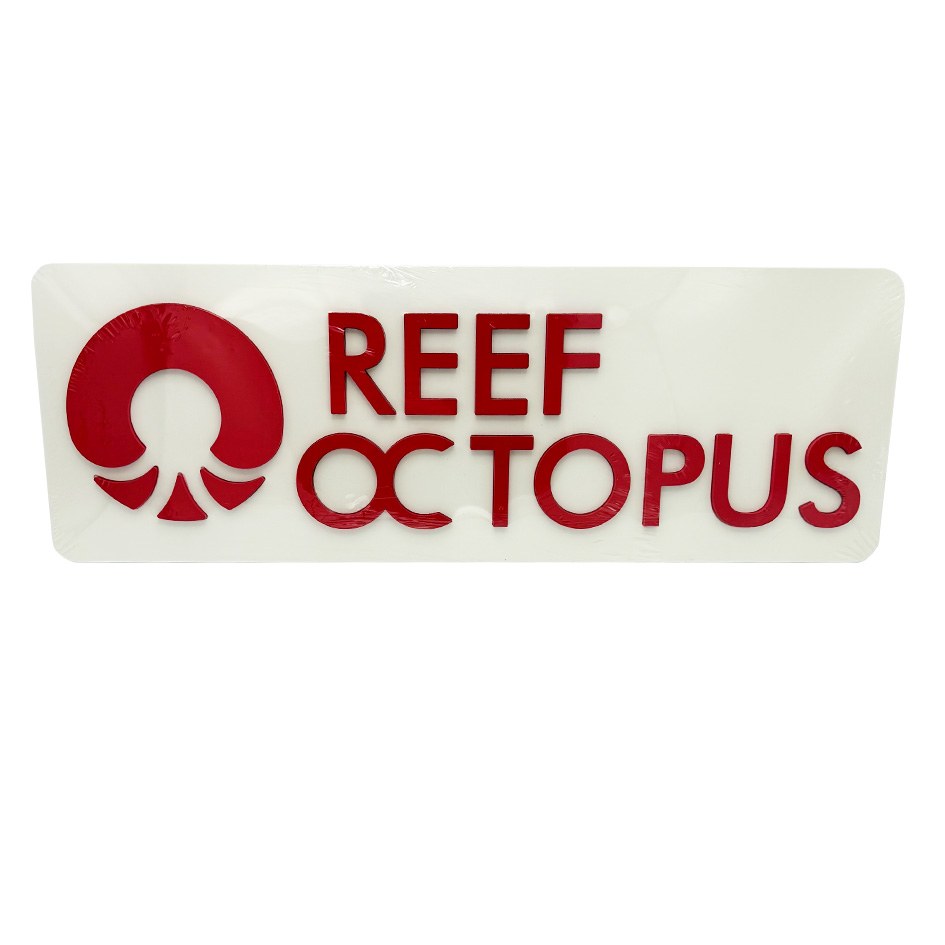 Reef Octopus PVC Wall Sign 23 x 8in
