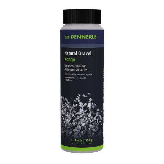 Dennerle Natural Gravel, Kongo, 3-8mm, 500 g