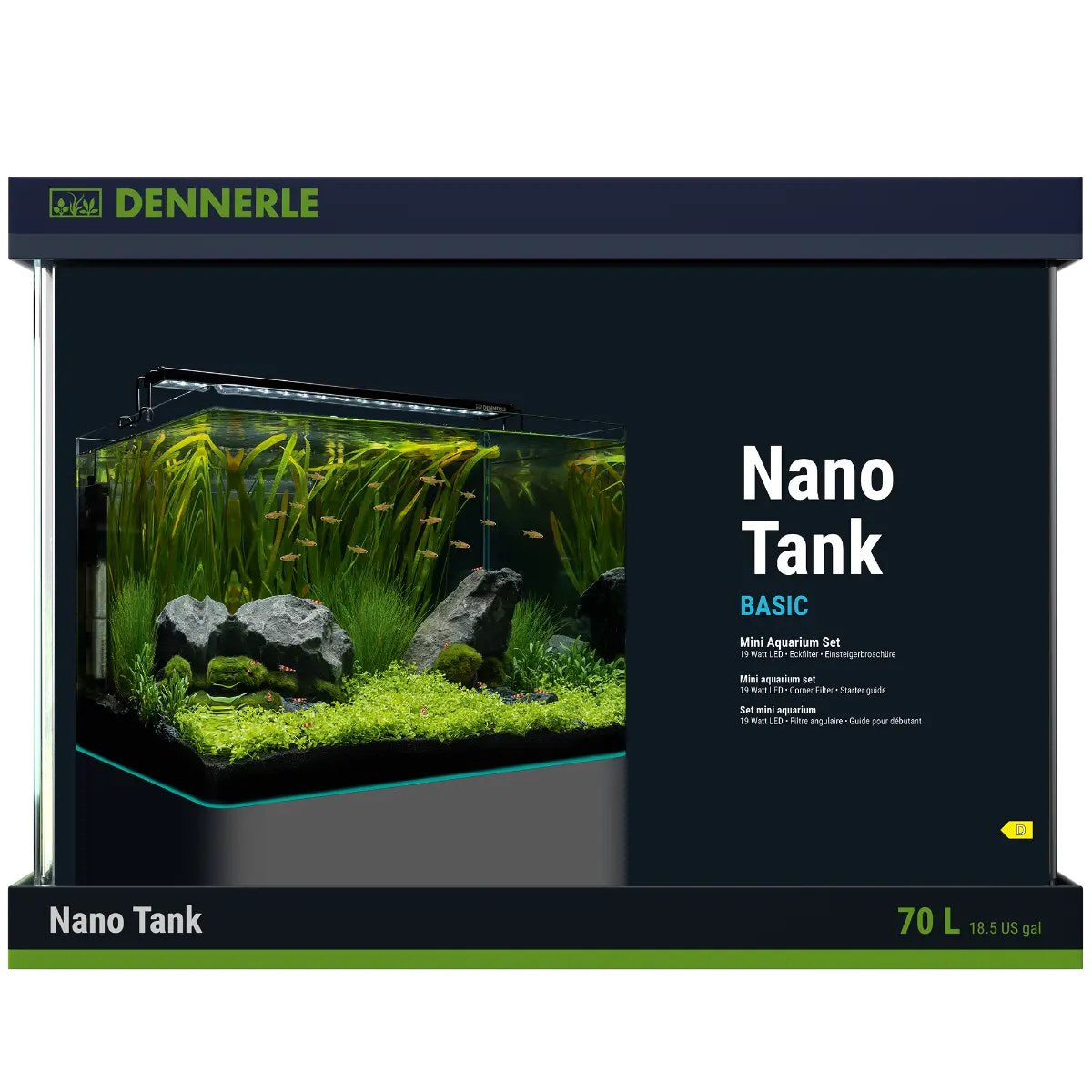 Dennerle Nano Tank Basic, 70L/18.5G