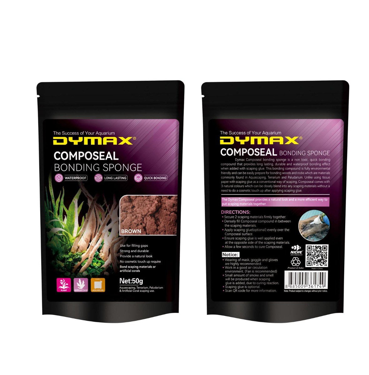 Dymax Composeal Brown, 25 g