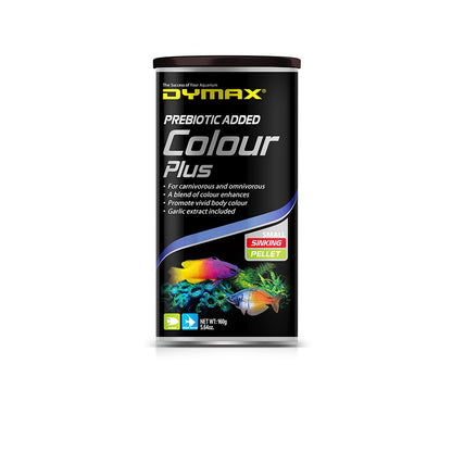 Dymax Colour Plus Pellet Fish Food, 160 g